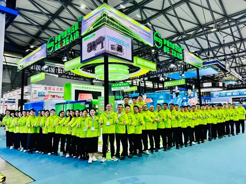 Seize Air PTC Asia 2025에서 새로운 에너지 절약형 공기 압축기 출시