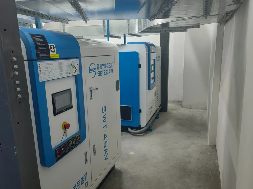 Electronics Industry Fixed Speed Dry Type Oil Free Compressor